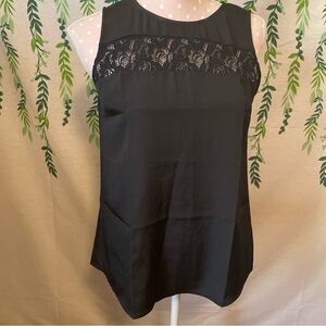Size S Charming Charlie Black Tank Top B2